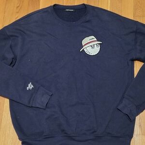 Navy Blue Men's Sweater